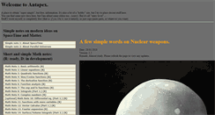 Desktop Screenshot of antapex.org