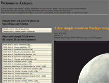Tablet Screenshot of antapex.org
